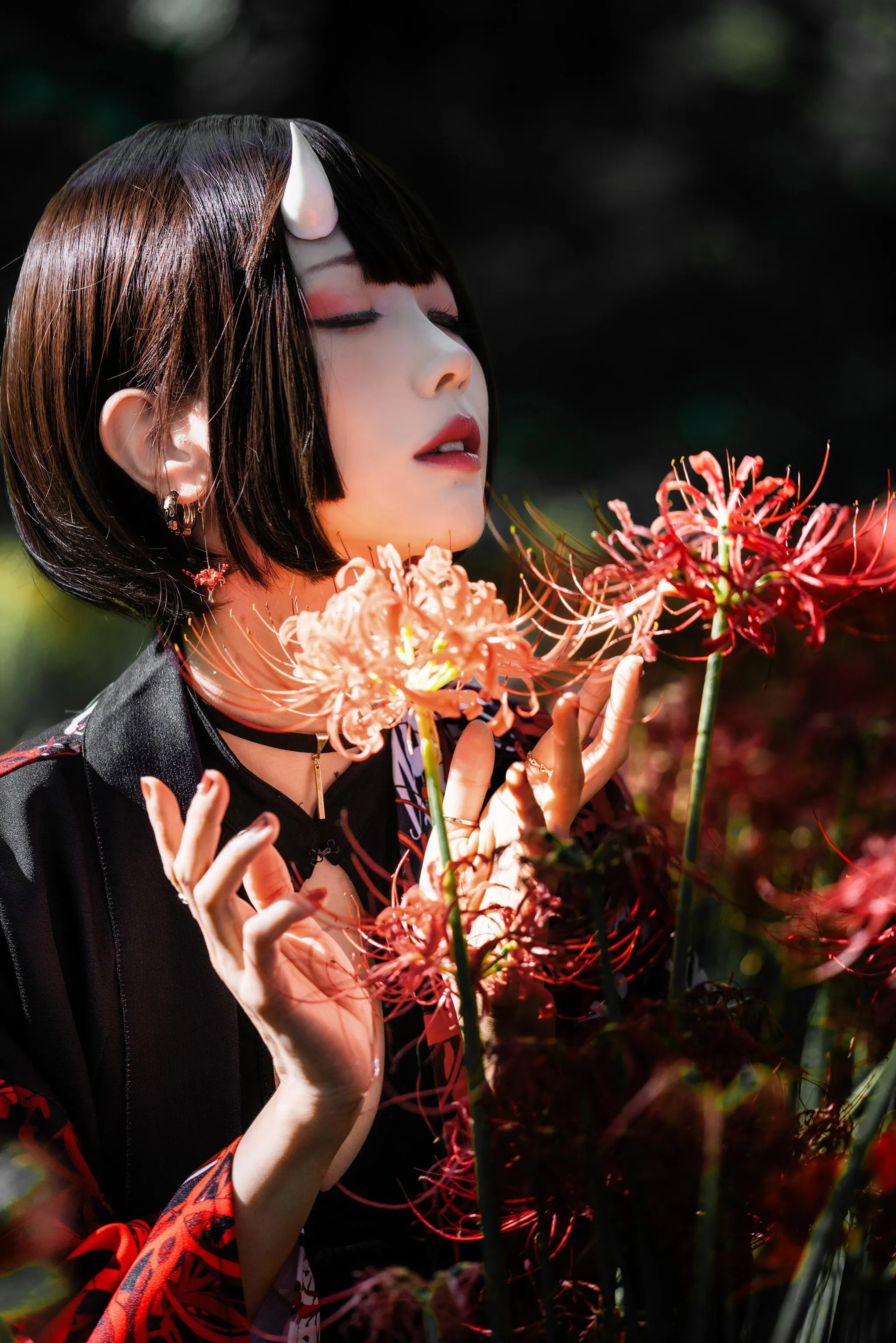 ElyEE子 – NO.129 23年10月订阅-C-Red Higanbana 殷紅彼岸 [36P]插图6
